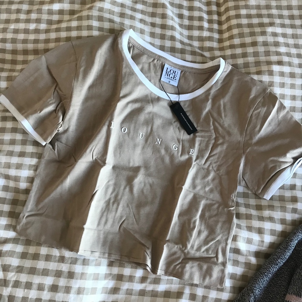 Lounge Crop top new in bag